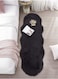 COMFY ULTRA SOFT ANTI SKID FLUFFY AREA BLACK CARPET/RUG FOR SOFA OR FLOOR