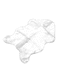 Comfy Super Soft Faux Sheep Skin Warm Hairy Carpet White 60 x 40cm