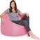 Comfy PVC All Season Luxurious Bean Bag with Filling - Pink