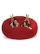 Comfy Family Sack Bean Bag With Soft Filling Red