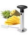 Pineapple Corer [Upgraded, Reinforced, Thicker Blade], Premium Pineapple Corer Remover, All in One Pineapple Tool Peeler Slicer cut pineapple quick and easy without a knife
