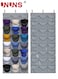Hat Rack,24 Deep Pockets Hat Organizer,Hat Racks For Baseball Caps, Visible Hat Holder,Baseball Hat Rack For Wall Door With 3 Hooks,Gray