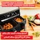 Tefal Air Fryer Dual Easy Fry 8.3 L Dual Drawers Complete Family Meal 7 Pre-Set Programs Dishwasher-Safe Parts Dedicated App, EY901840 Online Exclusive - Black And Stainless Steel