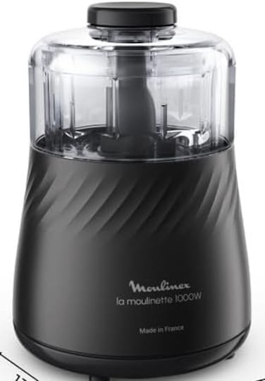 Moulinex La Moulinette Eco Respect DP712825 1000 W Black Chopper