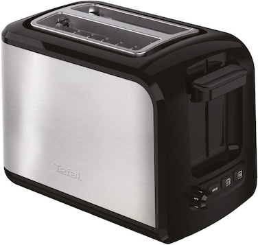 Tefal Express TT410D 2slice(s) 850W Black, Stainless Steel Toaster - Toasters