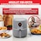 Tefal Ultra Fry Digital Air Fryer, 4.2 Liters, 8 Programs, Charcoal Grey - EY111B15
