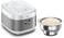 Tefal Healthy &amp; Tasty Plus RK8621 - Rice Cooker, 1300W, Induction Heating technology, Fuzzy Logic With Spherical Pot, 1.5L, 12 Cooking Programs, White