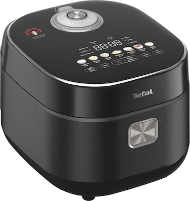 Tefal Far Infrared RK8868 - Rice Cooker, 1450W, Induction Heating Technology, Fuzzy Logic With Spherical Pot, 1.5L, 13 Cooking Programs, Black