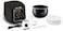 Tefal Easy Rice Max RK7378 - Rice Cooker, 806W, Fuzzy Logic With Spherical Pot, 1.8L, 12 Cooking Programs, Black