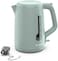Moulinex Morning Plus 1.7L Cordless Electric Kettle 2400 W Large Capacity Measuring Cup Water Meter Anti-Limescale Filter Rotating Base Includes Infuser, Tea and Infusions, BY2M1310