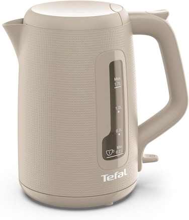TEFAL Kettle 1.7 L Kettle  Modern Design One-Cup Indicator One-Handed Opening Easy to Clean Removable Anti-Scale Filter 360&deg; Rotational Base Auto-Off 15-Year Repairability 2 Years Warranty KO2M0B27