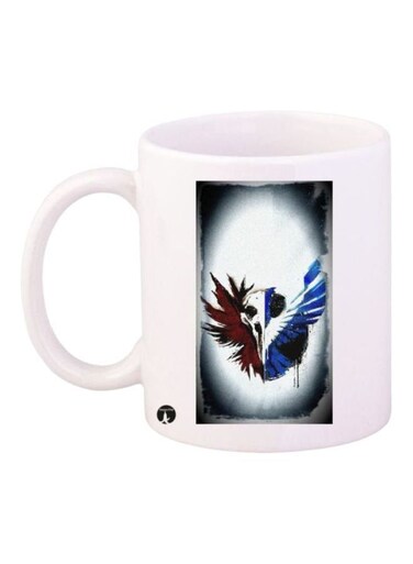 Infamous Second Son Printed Coffee Mug White/Black/Blue