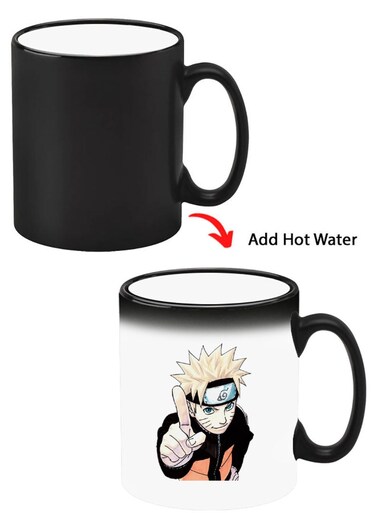 Color Changing Heat Sensitive Ceramic Mug, Image Revealed When HOT Liquid is Added! Anime Naruto 2