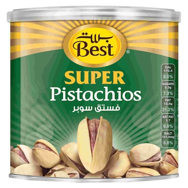 Best Super Pistachios Can, 225g