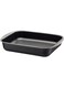 Tramontina Brasil 40cm 7.2L Black Aluminum Deep Roasting Pan with Interior and Exterior Starflon Max PFOA Free Nonstick Coating Black 20cm