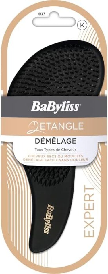Babyliss Detangle Classique, Soft Bristle, Reduse Hair Breakage, Unisex, Pack Of 1