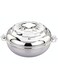 Safa Stainless Steel Hotpot   Insulated Casserole for Food Storage   Double Wall Thermal Hot Pot   Keeps Food Hot &amp; Fresh-Steel Finish 1500ML