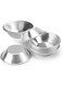 Egg Tart Mold 100 Pcs, Disposable Foil Trays Muffin Cases, Aluminium Cups for Mince Pie Pudding Cake Cookie