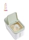 Rice And Cereal Storage Container Rice Bin Light Green