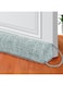 LENND 90cm Weighted Under Door Draft Stopper -Triangular Door Draft Blocker with Hook Loops, Weather Stripping Noise Blocker