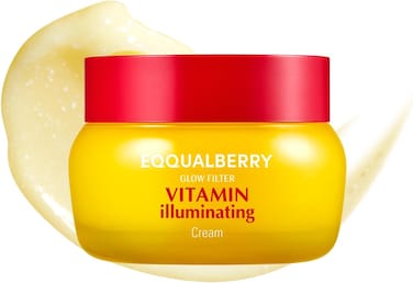 EQQUALBERRY Vitamin Illuminating Cream 50 ml &ndash; Brightening Face &amp; Body Moisturiser with Niacinamide, Tranexamic Acid &amp; Vitamin C, Lightweight Hydration &amp; Skin Tone Support