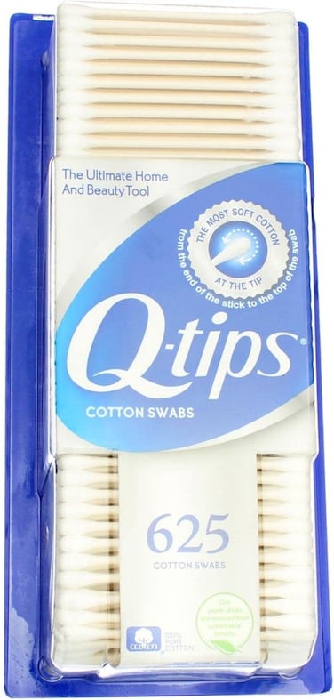 Q-tips Cotton Swabs For Hygiene and Beauty Care Original Cotton Swab Made With 100% Cotton 625 Count