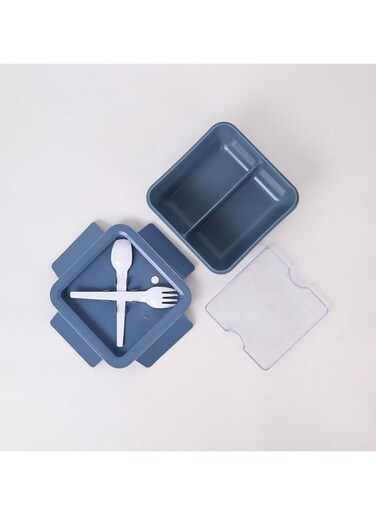 Wheat Straw Lunch Box With 2 Compartments 1000ml