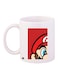 Cartoon Printed Coffee Mug White/Red/Beige