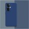Muzz Case for OnePlus Nord N30 / OnePlus Nord CE 3 Lite Case, Liquid Gel Rubber Bumper Case with Soft Microfiber Lining Cushion Slim Hard Shell Shockproof Protective Cover for OnePlus Nord N30 (Blue)