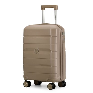 VIPTOUR Single Cabin Luggage PP Body 8 Wheels With TSA Number Lock 20 Inches