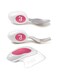 doddl toddler spoon, fork &amp; knife cutlery set - Magenta