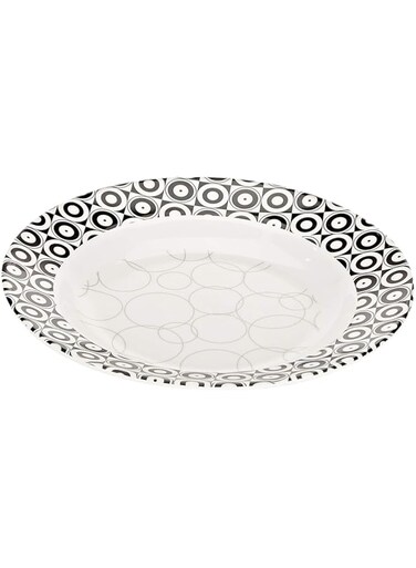 Servewell 9 Inch Rim Soup Plate - Multi Color