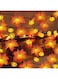 Aowin Maple Leaves String Light,Fall Thanksgiving Decorations Pumpkin String Lights,3M 20LED Halloween Pumpkin String Lights,Fall Garland Leafs Lights for Holiday Party Indoor Outdoor Decor-Style-B
