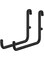 Digital Shoppy SK&Aring;DIS Hook, Black - 2 Pack