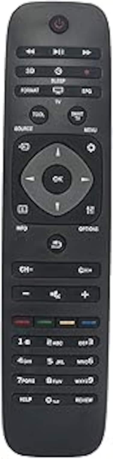 VINABTY Universal Remote Control fit for Philips 3D Smart TV LED LCD TV