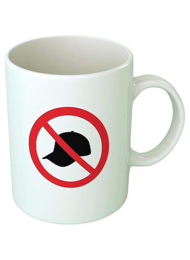 Upteetude Hat Coffee Mug - White
