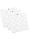 Morelian Cutting Machine Special Pad 12 Inch Measuring Grid Replacement Translucent PP Material Adhesive Mat With Clear Film Cover for Silhouette Cameo Plotter Machine 3PCS