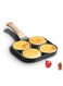 four-cup egg pan, medical stone non-stick frying pan, compatible with all heat sources