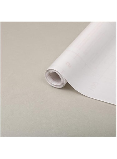 D-C-Fix Self Adhesive Removable Privacy And Decorative Glass Window Decal Film For Home Office And Bath, Milky, 17.7'' X 78.7