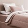 Home Everyday 3-piece Reversible Queen Comforter Set 200x240cm - Dark Beige/Ivory