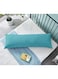 Linen Klub Krude Long Body Pillow 1pc, Fabric: 100% Polyester 85 GSM Microfiber 1 cm Stripe Super Soft, Filling: 1300 gm Hollow Fiber Comfort, Breathable &amp; Ultra Soft Size: 45 x 120 cm, Color: Aqua