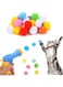 Mosensi Cat Toy Balls Launcher, 50pcs Plush Cat Pom Balls &amp; Hunting InstinctSet for Cat Catch and Fetch Interactive Cat Toy with Colorful Cat Balls for Indoor Cat