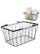 Spectrum Diversified Twist Storage Basket, Small, Black