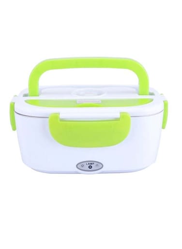 Portable Electric Lunch Box Green/White