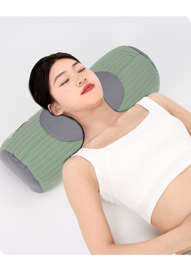 aid buckwheat pillow 45*15cm green