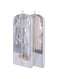 SLEEPING LAMB 60" Gusseted Garment Bags for Closet Storage Clear Dress Bag Hanging Clothes Storage for Long Gowns, Coats, Sweaters, 2 Packs