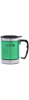 Royalford 14oz Travel Mug - Coffee Mug Tumbler with Handle with Lid Travel Friendly   Leakproof Lid Eco-Friendly Reusable Cup for Travel &amp; To-Go Hot/Cold Drinkware