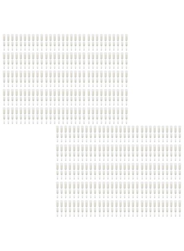 Young Wolf 300pcs 3 Sizes White Pet Toy Balls Replacement Squeakers Whistle Funny Durable Plastic BB Toy Accessories Squeaker Pet Toy for Baby