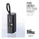 10000mAh Mini Power Bank, PD 20W Fast Charging Portable Charger, Foldable USB-C &amp; Lightning Strap