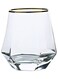 Creative Hexagonal Diamond Glass Clear 9.2x9.3x6.6cm